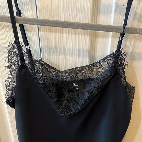 7 for all mankind lace tank top - Picture 2 of 4